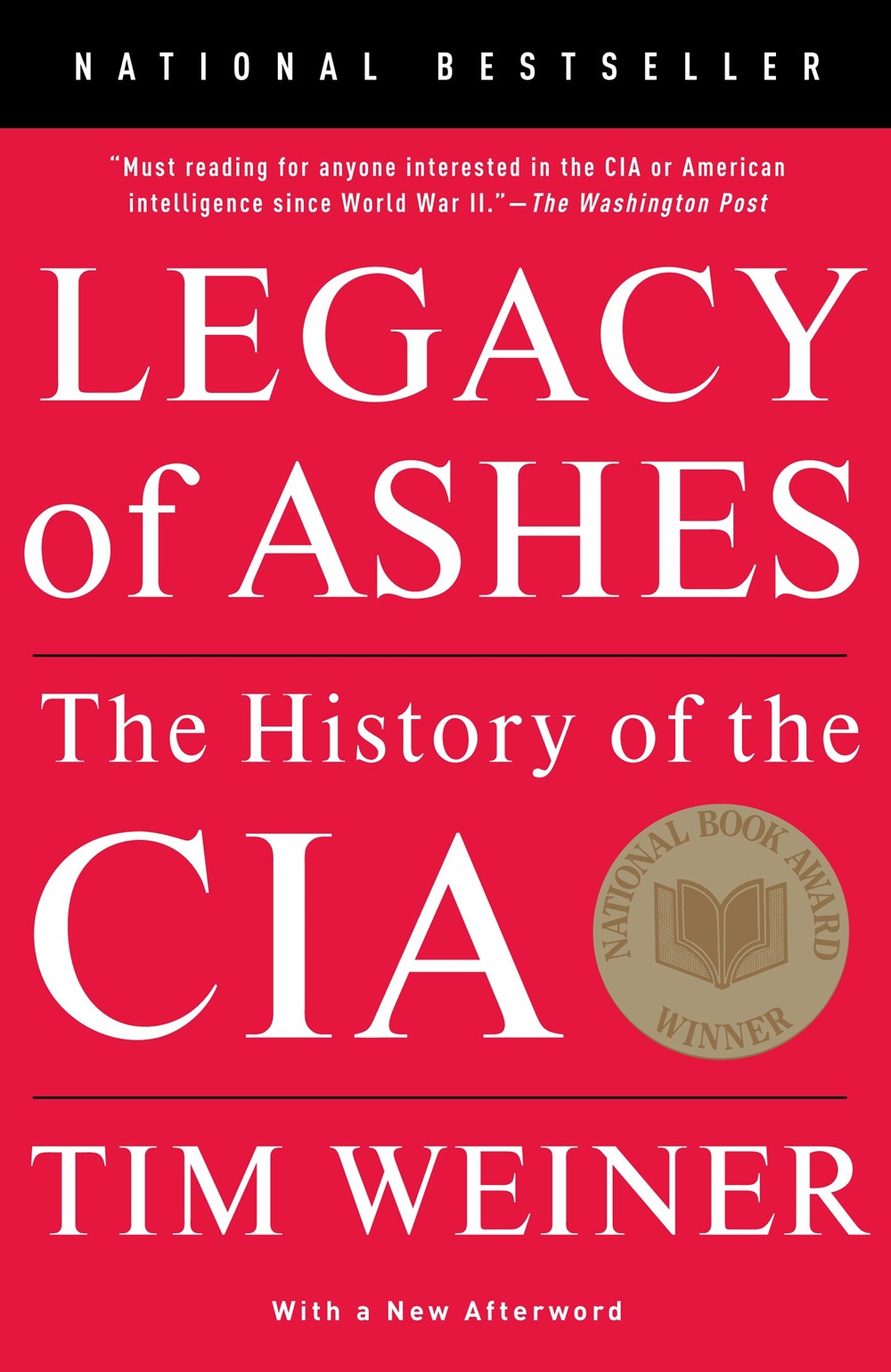 cover image Legacy of Ashes: The History of the CIA