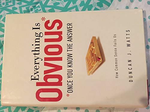 cover image Everything Is ObviousH: HOnce You Know the Answer