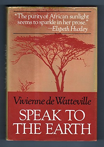 cover image Speak to the Earth