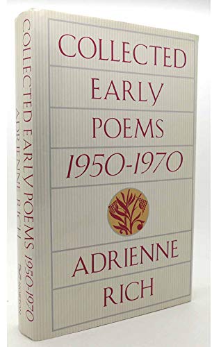 cover image Collected Early Poems, 1950-1970