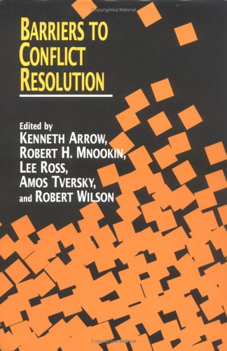 cover image Barriers to Conflict Resolution