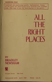 cover image All the Right Places