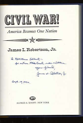 cover image Civil War!amer Becomes One Nat