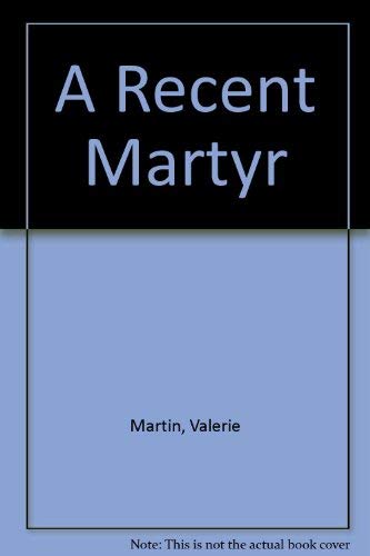 cover image A Recent Martyr
