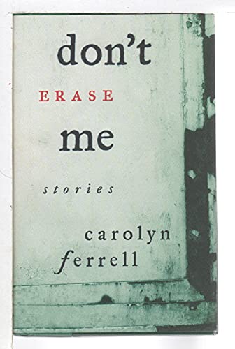 cover image Don't Erase Me CL