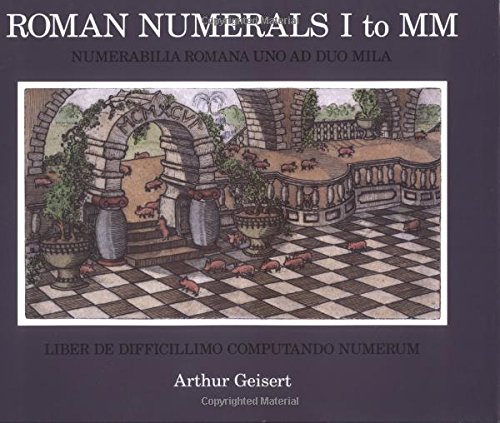 cover image Roman Numerals I to MM: Numerabilia Romana Uno Ad Duo Mila