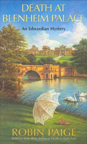 cover image DEATH AT BLENHEIM PALACE