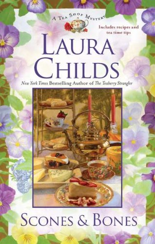cover image Scones & Bones: Tea Shop Mystery #12