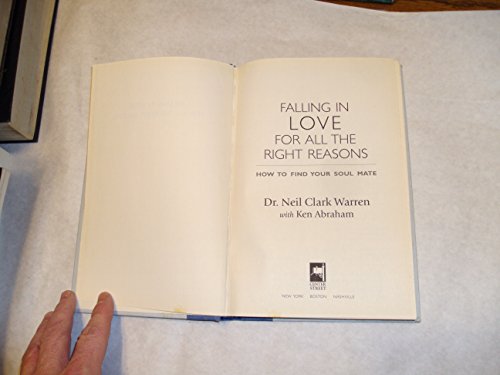 cover image Falling in Love for All the Right Reasons: How to Find Your Soul Mate