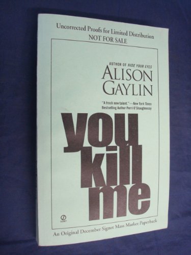 cover image You Kill Me