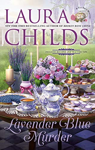 cover image Lavender Blue Murder: A Tea Shop Mystery