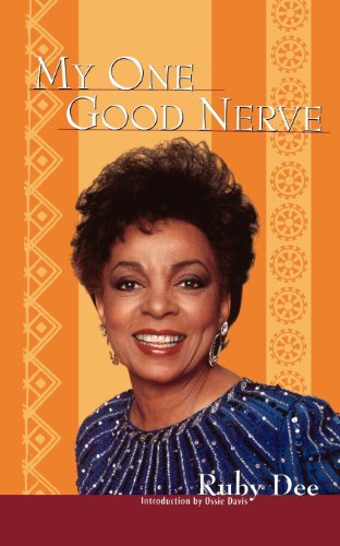 cover image My One Good Nerve