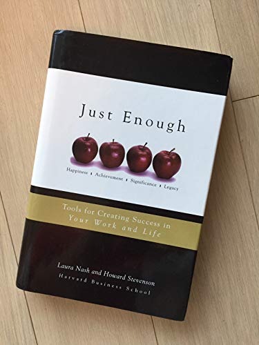 cover image Just Enough: Tools for Creating Success in Your Work and Life