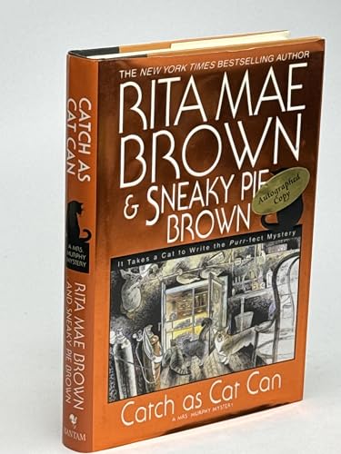 cover image CATCH AS CAT CAN: A Mrs. Murphy Mystery