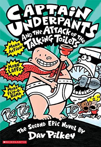 cover image Captain Underpants and the Attack of the Talking Toilets