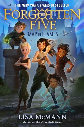 cover image Map of Flames (The Forgotten Five #1)