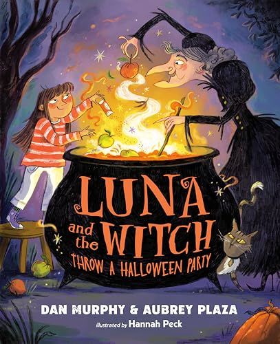cover image Luna and the Witch Throw a Halloween Party