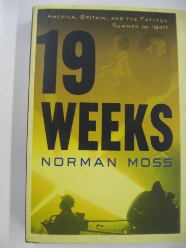 cover image Nineteen Weeks: America, Britain, and the Fateful Summer of 1940