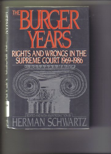cover image The Burger Years