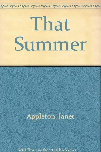 cover image That Summer