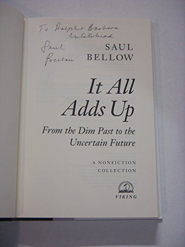 cover image It All Adds Up: 8from the Dim Past to the Uncertain Future