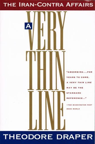 cover image A Very Thin Line: The Iran-Contra Affairs