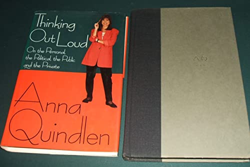 cover image Thinking Out Loud: On the Personal, the Political, the Public, and the Private