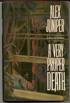 cover image A Very Proper Death