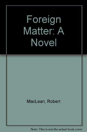 cover image Foreign Matter