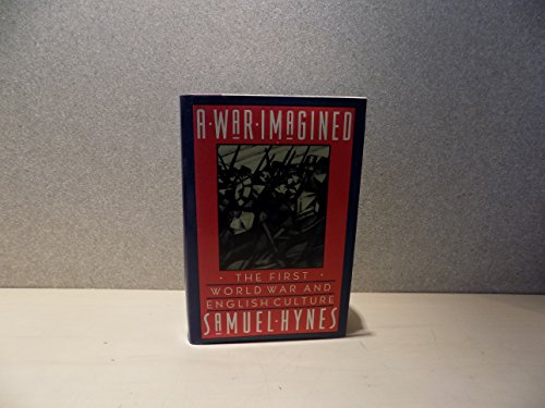 cover image A War Imagined: The First World War and English Culture
