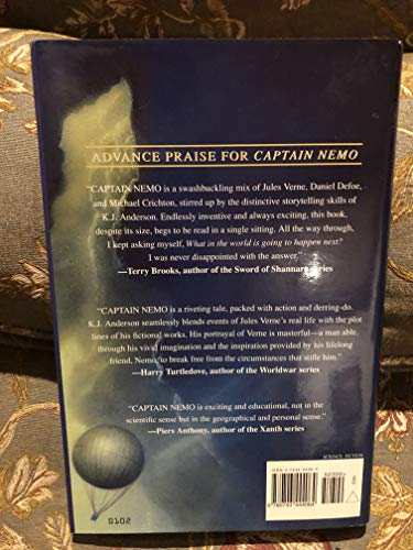 cover image CAPTAIN NEMO: The Fantastic History of a Dark Genius