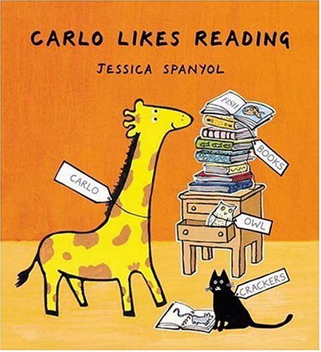 cover image CARLO LIKES READING