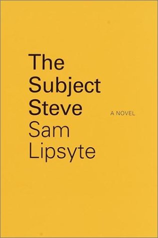 cover image THE SUBJECT STEVE