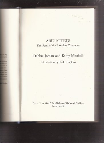 cover image Abducted!: The Story of the Intruders Continues
