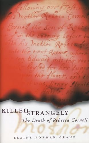 cover image KILLED STRANGELY: The Death of Rebecca Cornell
