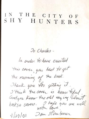 cover image IN THE CITY OF SHY HUNTERS