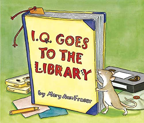 cover image I.Q. Goes to the Library