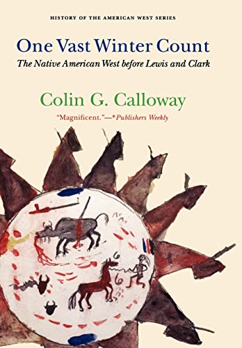 cover image ONE VAST WINTER COUNT: The Native American West Before Lewis and Clark