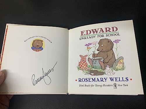 cover image Edward Unready for School
