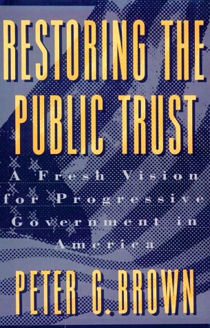 cover image Restoring the Public T