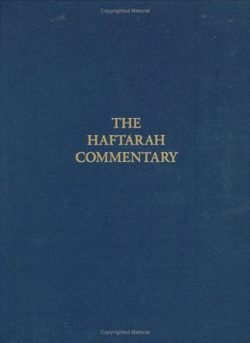 cover image The Haftarah Commentary