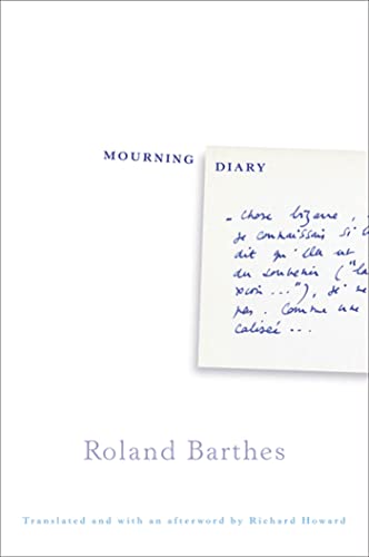 cover image Mourning Diary: October 26, 1977–September 15, 1979 