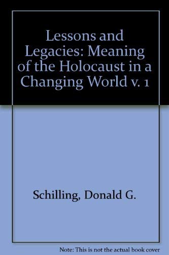 cover image The Meaning of the Holocaust in a Changing World