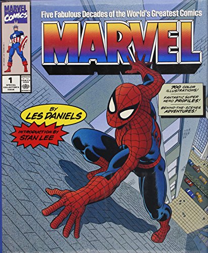 cover image Marvel: Five Fabulous Decades of the World's Greatest Comics