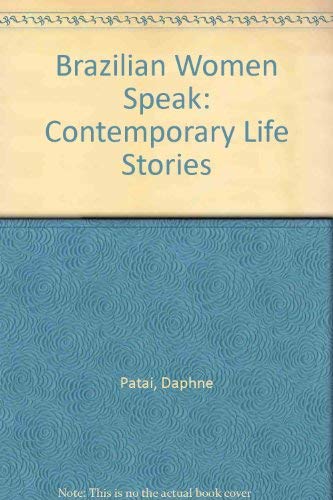 cover image Brazilian Women Speak: Contemporary Life Stories