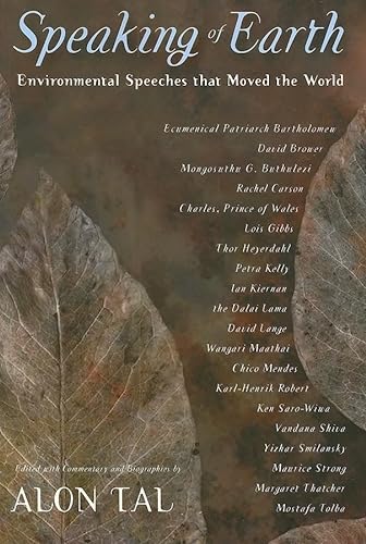 cover image Speaking of Earth: Environmental Speeches That Moved the World