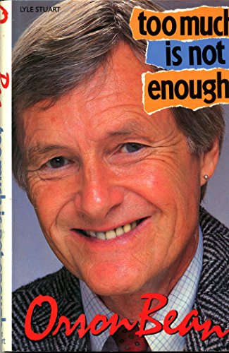 cover image Too Much is Not Enough