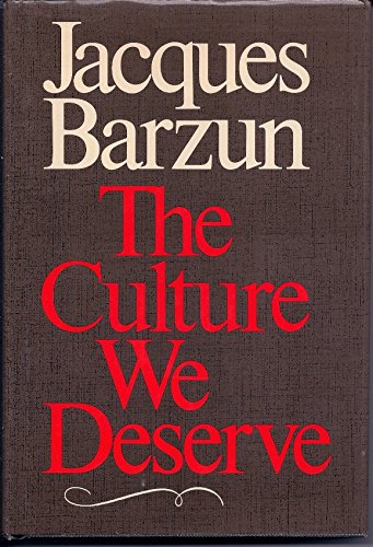 cover image The Culture We Deserve