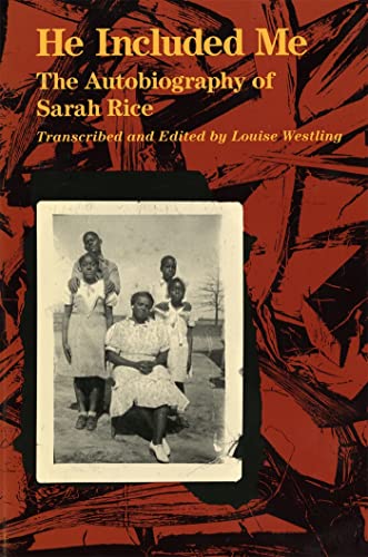 cover image He Included Me: The Autobiography of Sarah Rice
