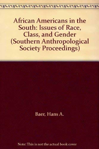 cover image African Americans in the South: Issues of Race, Class, and Gender